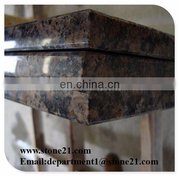 salt and pepper white granite bar counter top