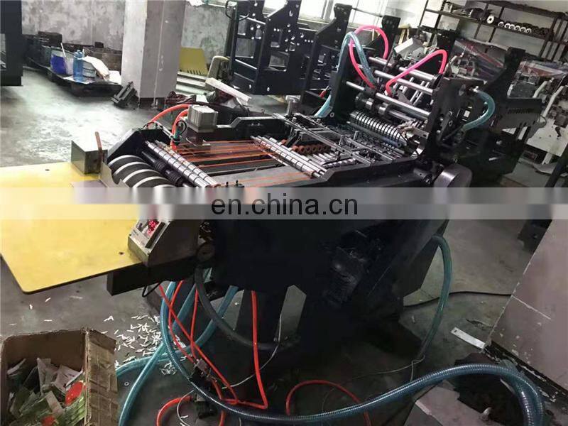 ZF250S Automatic europe Russia Ukraine romania seed paper bag folding and gluing machine with euro hanging hole