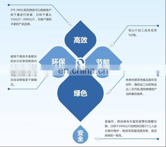 Grain product making machine Hot sale noodle, vegetable, herb tea flower fish machine solar drying machine / solar dryer