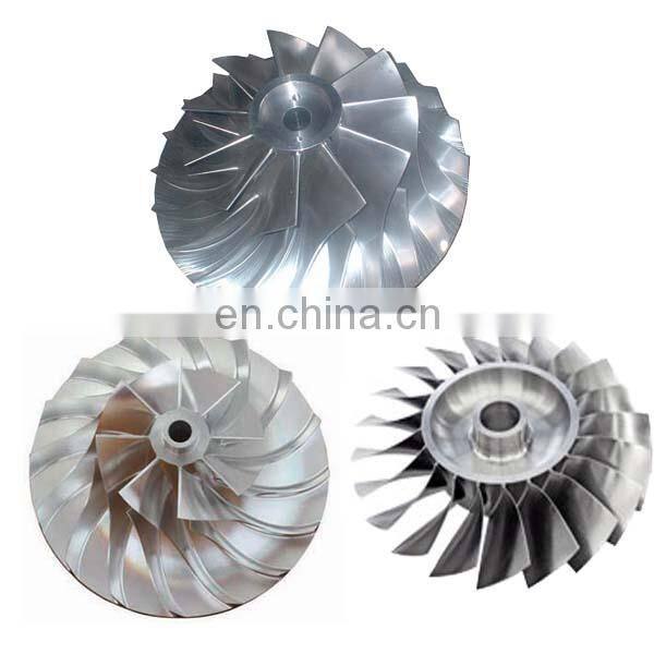 Custom high precision stainless steel jet water pump impeller