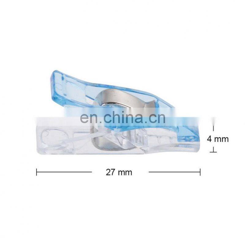 Job Foot Case Multicolor Plastic Clips Hemming Sewing Tools Sewing Accessories