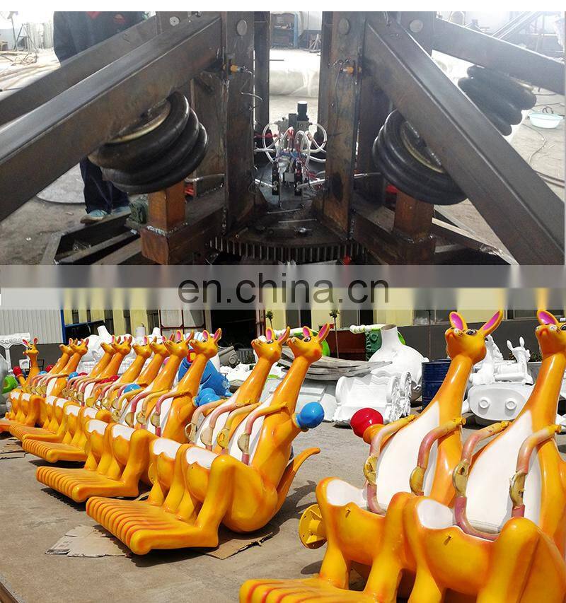 Kangaroo Jumping Children Amusement Park Funny Rides