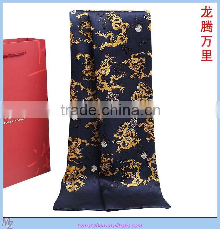 Silk men scarf of The Chinese style