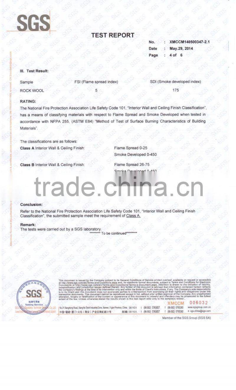 rockwool plate price wall cladding heat preservation