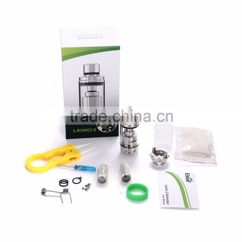 100% Authentic Ismoka Eleaf Lemo 3 4ml dual coil lemo Clearomizer
