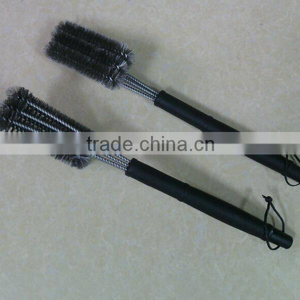 LatestTop rank 18' Stainless Steel wire BBQ grill brush Barbecue Grill Brush with long handle cleaning brush