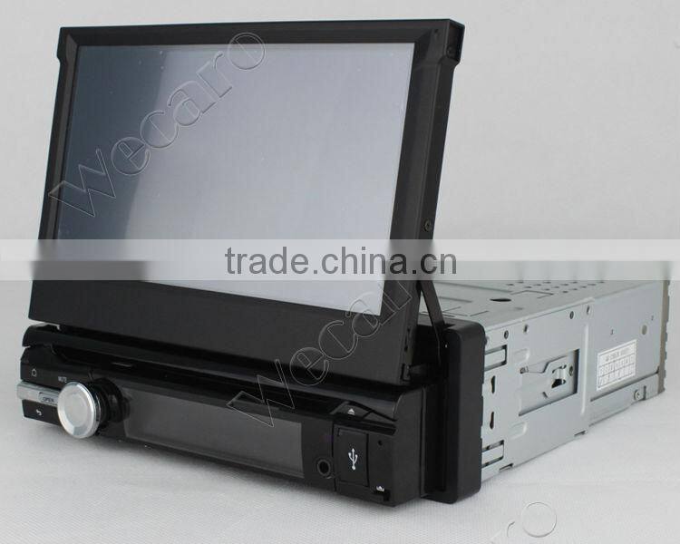 Wecaro 1 Din Car Dvd Player For Universal Navigation With Bluetooth Usb SD Radio TV