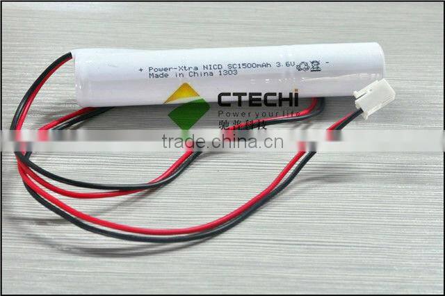 NiCD SC 1800mah battery 1.2v