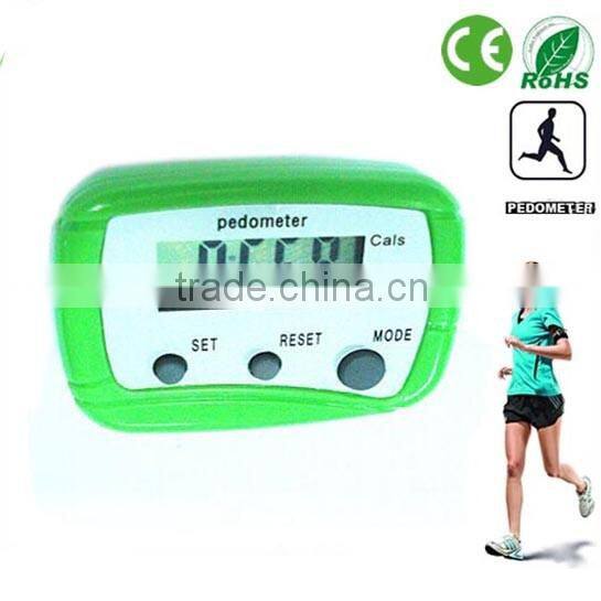high quality portable manual use pedometer digital pedometer