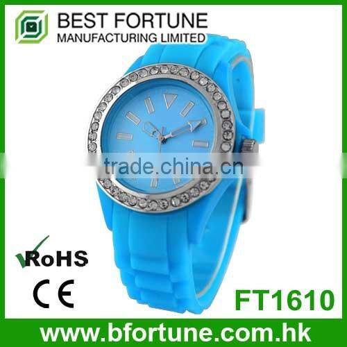 FT1605 Eco friendly cheap sporty quartz mvoement women fashion hand watch