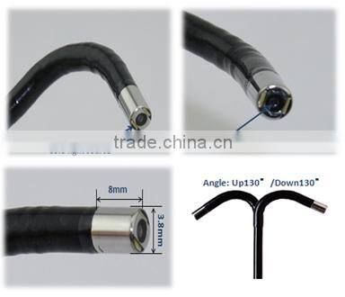 Little animal gastroscope bronchoscope3.8mm portable flexible reusable video veterinary endoscope