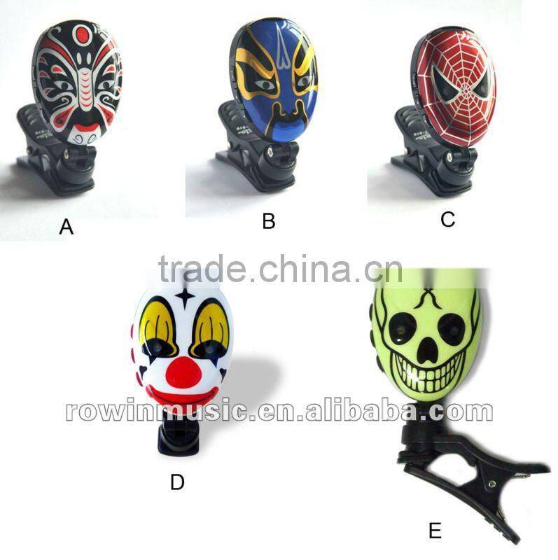 2014Multi-functional Tuner with metronome in ----2 in 1 guitar tuner for guitar bass ukelele