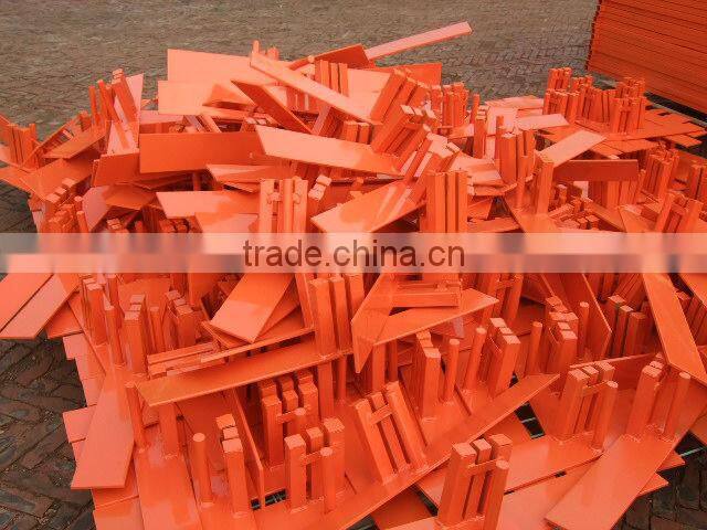 6 'galvanized and powder coating easy fence temporary fence