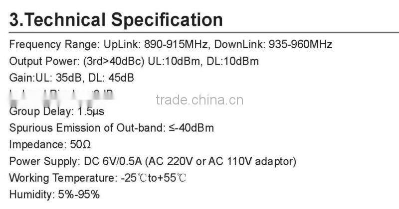 AT-418 GSM Cellphone Repeater
