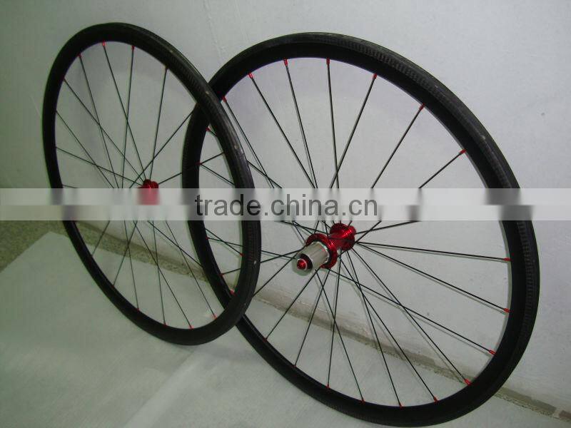 2016 Super light and hot sale carbon tubular road wheel SL-3T