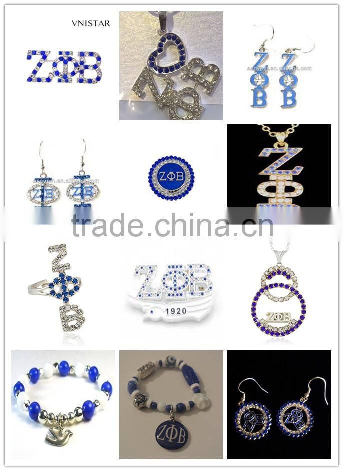 Wholesale vnistar rhinestone lady's hat shape brooch with delta sigma theta 100 sorority 2016 mascot lapel