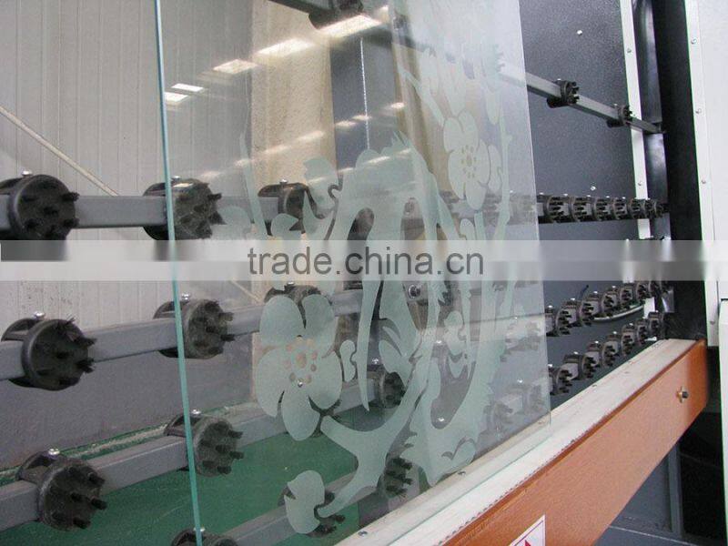 manufacture factory full automatic glass sandblasting machine