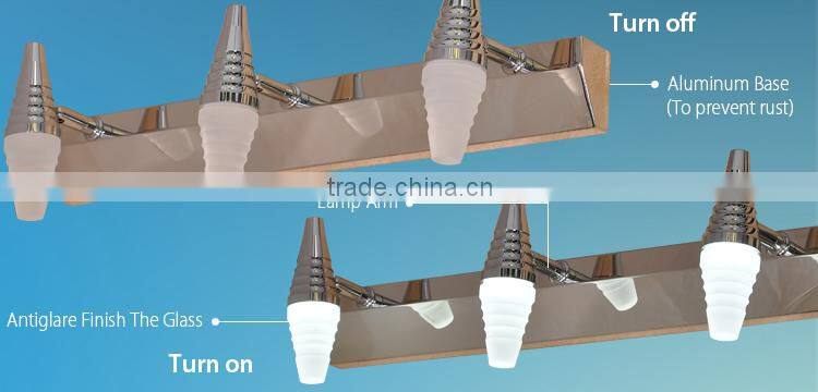Beam angle >180 Surface treatment 4w led wall lamps