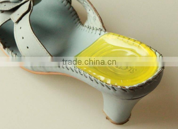 self-sticking Gel PU shoe insert for heel