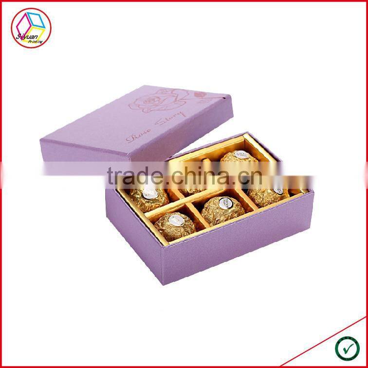High Quality Empty Chocolate Boxes