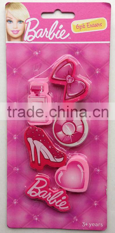 2015 Promotion gift cute erasers for children