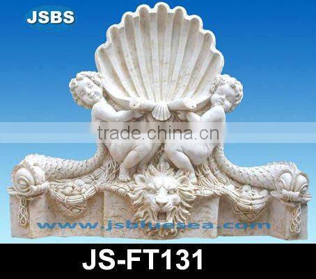 Antique Lion Head Fountain Wall Decor