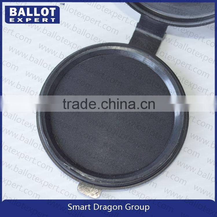 Plastic fingerprint ink pad for voting on election