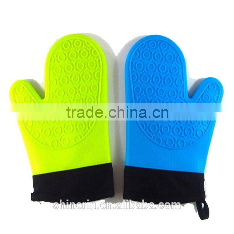 Shinerin samll order welcome silicone kitchen gloves saftey protect hands