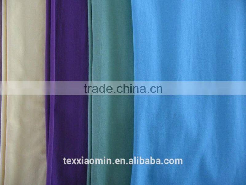 polyester/spandex single jersey