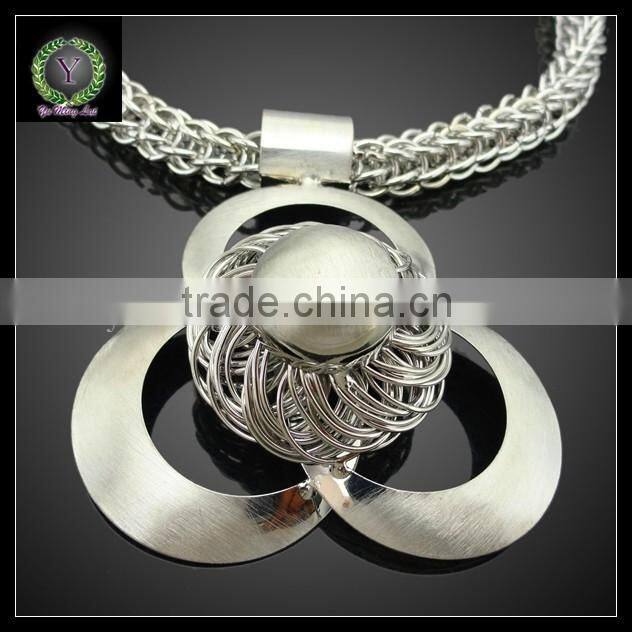 silver fashion jewerly set