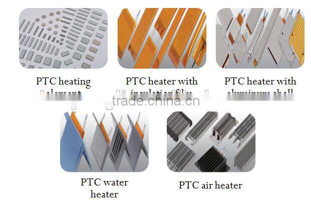 Ceramic PTC heater for Hair Curlers