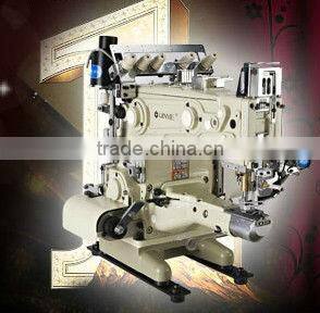Direct-drive cutter crank arm type fell seam sewing machine