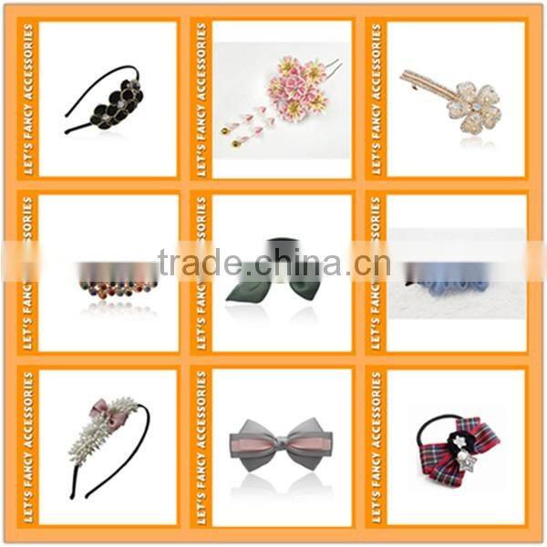 PGHD0353 Wholesale floral headbands yiwu covered elastic hair band