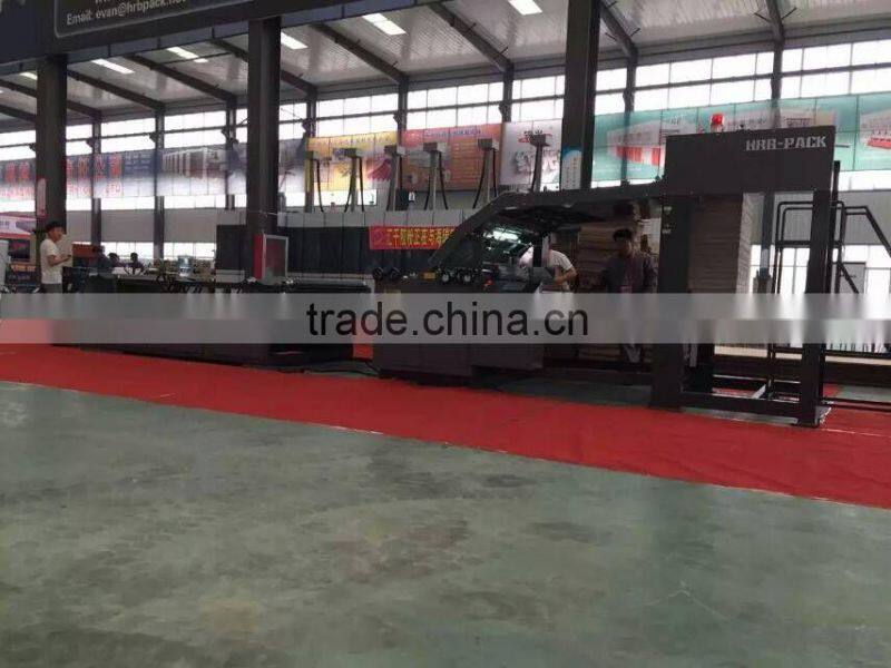 High speed fully automatic flute lamianting machine for corrugated box making
