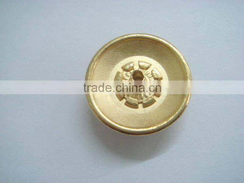 21mm good plating metal alloy four part button for snap