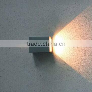 6W modern design outdoor hotel exterior wall light