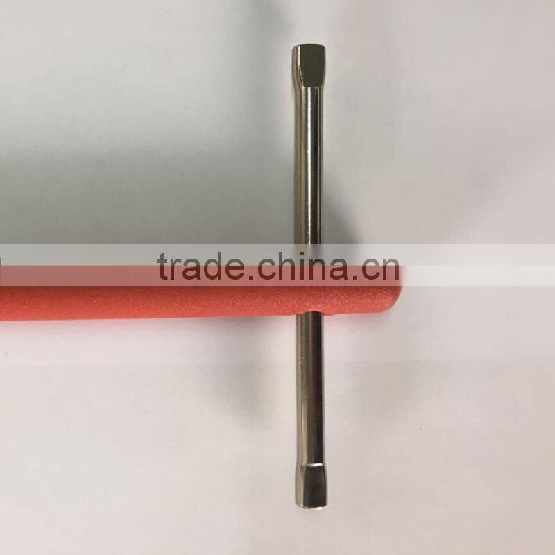 11 inch Plumber Tool Basin Wrench with sliding Bar Chrome plated