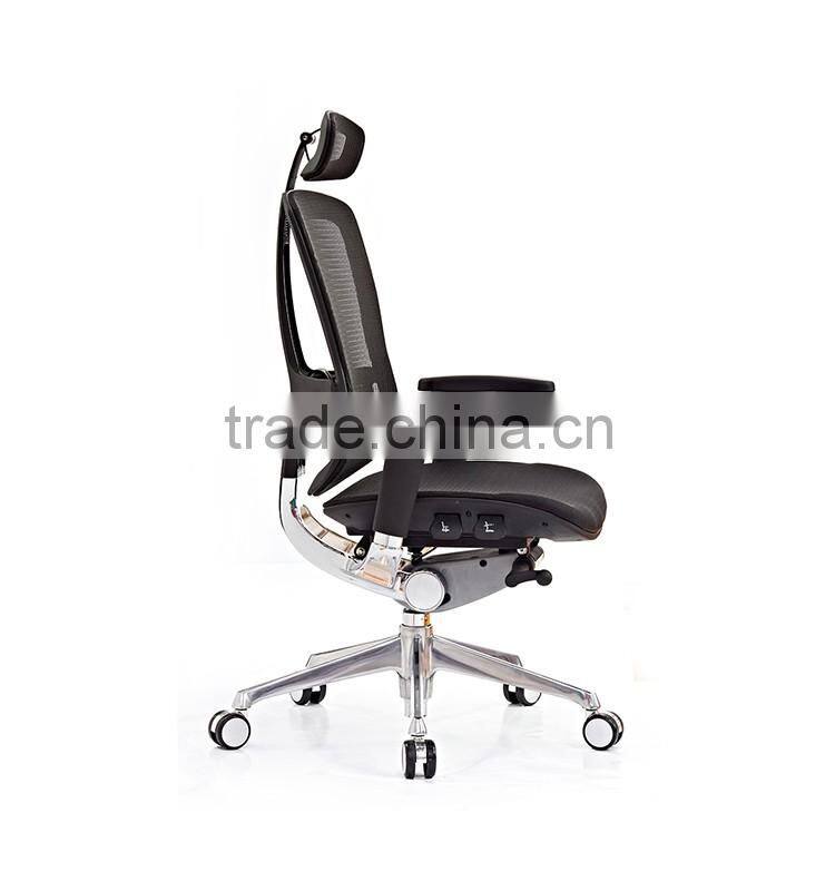Hot sale black mesh ergonomic design office chairs with wheels