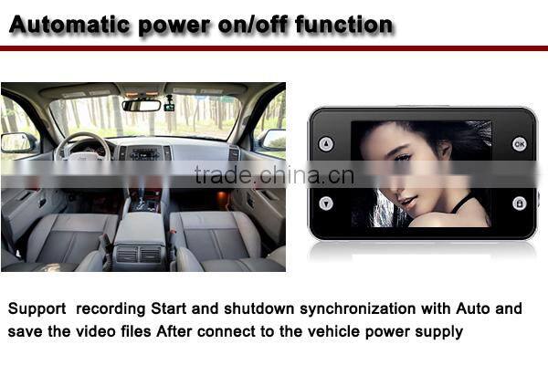 Chelong Factory 2.7inch dual lens G-sensor motion detection car sd card video recorder