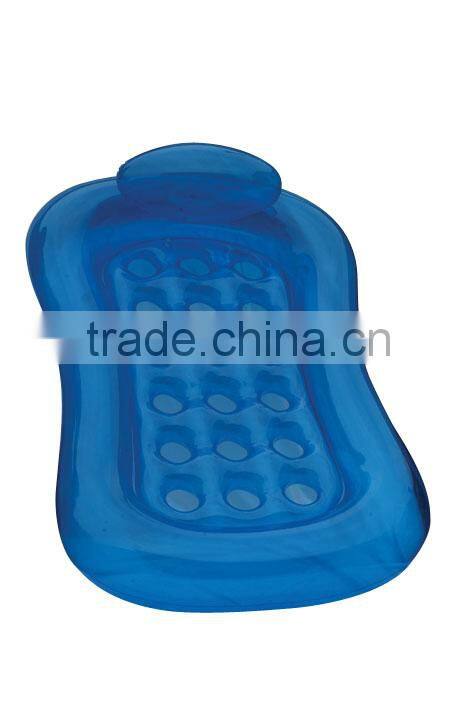 2016 new fashion design hot sell pvc inflatable beach chair