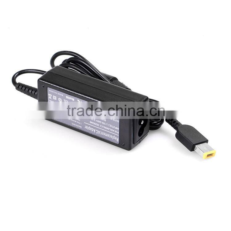 Manufacturer AC/DC laptop power adapter 20V 2.25A 40W for Lenovo with USB DC tip