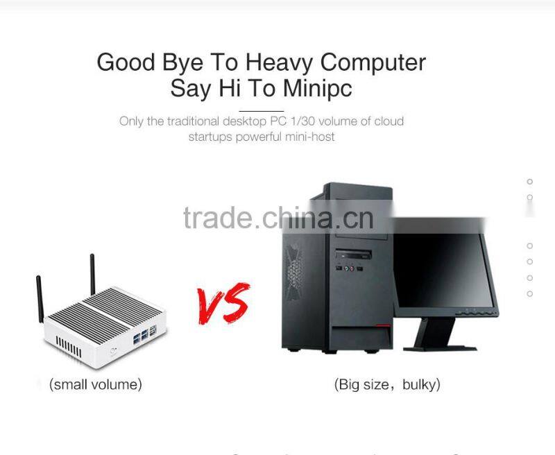 control computer embedded single board computer mini pc for school X32 4210Y core i5 1.5GHZ ddr3 vesa mount silver