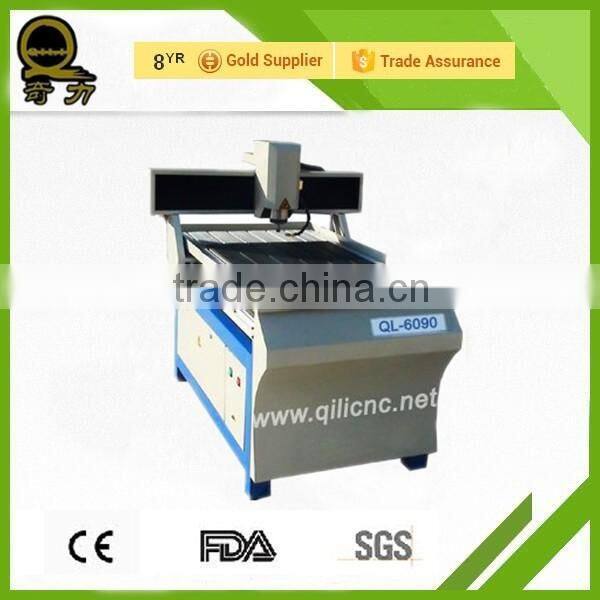 small metal engraving machine QL-6090 cnc router metal cutting machine looking for overseas agents