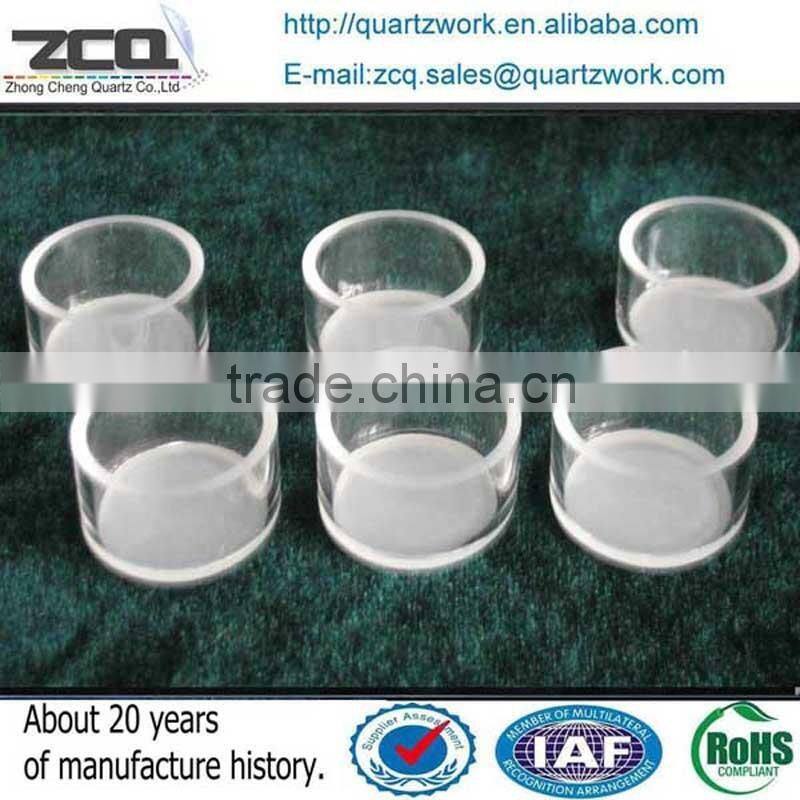 High Quality Laboratory Fused Quartz Crucible For Industrial