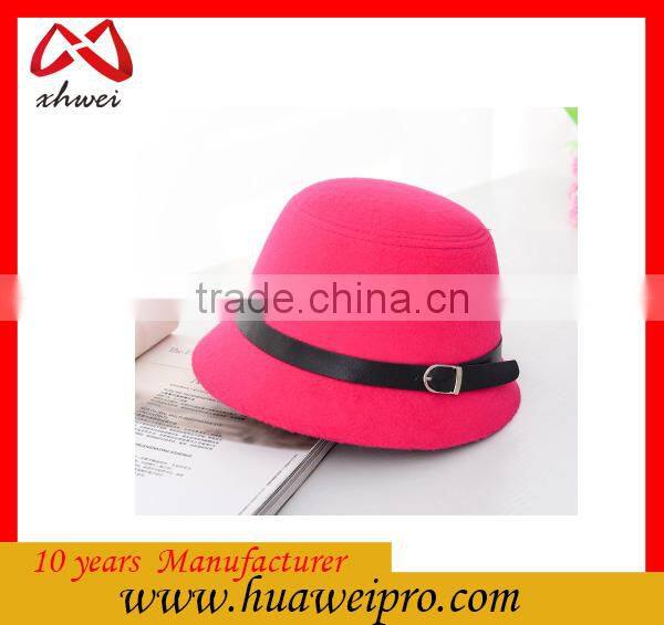 Alibaba China Factory Top Quality Wholesale Pork Pie Hat Custom Floppy Hat