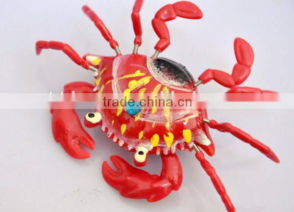 4 inch Red Crab Wholesale Plastic Pull Line Seaworld Toys