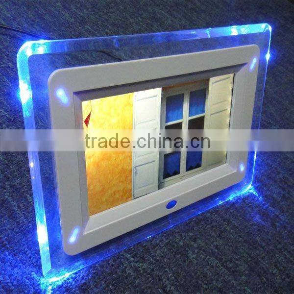 HOT! full function lcd hd screen 7'' inch digital electronic photoframe
