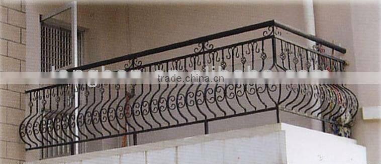 Top-selling wrought iron balcony protection fencing