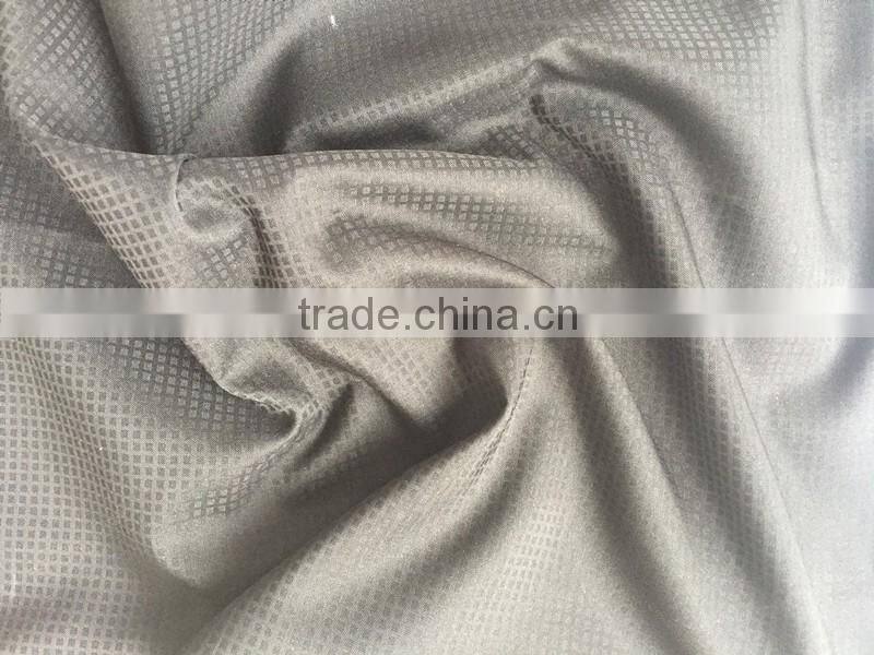 100% polyester jacquard pongee for clothes