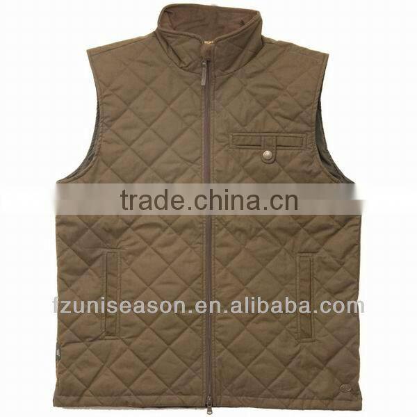 2013 new style warm quilted waistcoat